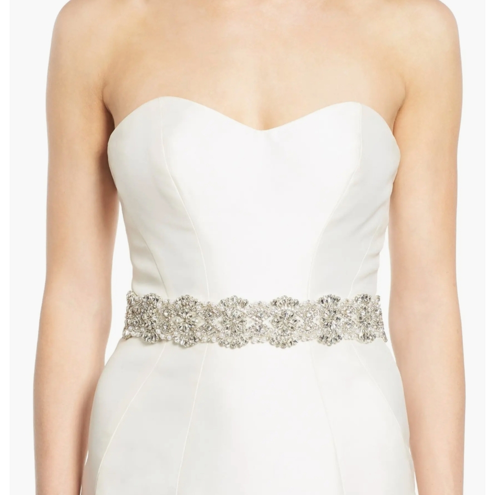 Nina Silver Embellished Belt